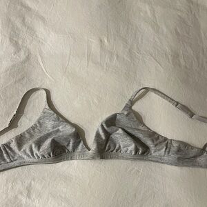 SKIMS Light Gray Triangle Bralette